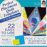 DIME - Perfect Placement Quilt Templates - Circles and Hexagons