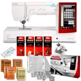 Janome Horizon Memory Craft 14000 Sewing, Embroidery, & Quilting Machine BONUS PACKAGE