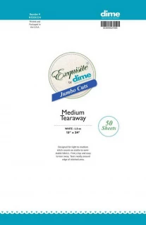 DIME Exquisite Jumbo Cuts (15" x 24" Medium Tearaway - 50 sheets)