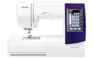 Janome Memory Craft 9850 Sewing and Embroidery Machine