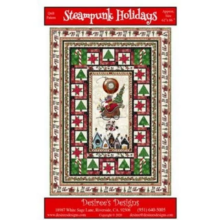 Steampunk Holidays Quilt Pattern