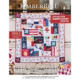 Kimberbell Red White and Bloom - Machine Embroidery CD (KD809)