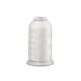 Exquisite Polyester Embroidery Thread - 010 White 1000M or 5000M