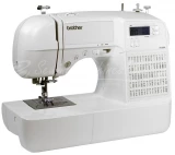 Brother HS-2000 HS2000 vs Husqvarna Viking Emerald 118 Sewing Machines