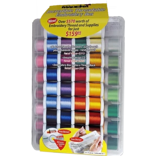 Madeira Incredible Threadable 82 Spools Embroidery Designs & more!