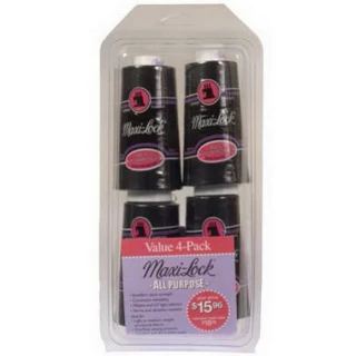 Maxi-Lock Value 4-Pack Black