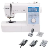 Brother Innov-is NS80E ( 5 Embellishment Pack Included) vs Husqvarna Viking Sapphire 870Sewing Machines