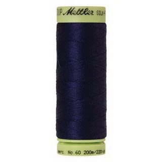 Silk Finish Ctn 60wt 220yd 5ct DARK INDIGO