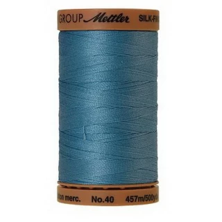 Silk Finish Cotton 40wt 457m 5ct REEF BLUE BOX05