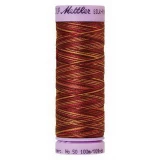 Silk Finish Cotton Multi 100m 5ct MOCHA CHERRY