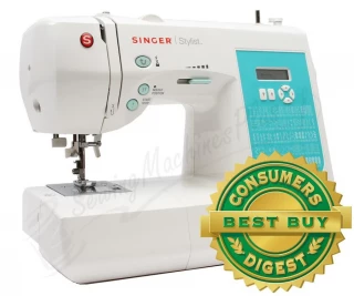 Singer 7258.CL Stylist 100-Stitch Sewing Machine Factory Serviced