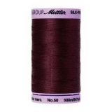 Silk Finish Cotton 50wt 500m 5ct BEET RED BOX05