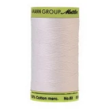 Silk Finish Ctn 60wt 880yd 5ct WHITE BOX05