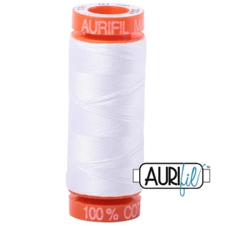 Aurifil Cotton Mako 50wt Antique White 1300m (2309)