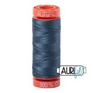 Cotton Mako 50wt 200m Box of 10 MEDIUM BLUE GRAY