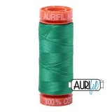 Aurifil Cotton Mako 50wt 200m Pack of 10 EMERALD