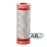 Aurifil Cotton Mako 50wt 200m Pack of 10 LIGHT GRAY GREEN