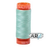 Aurifil Cotton Mako 50wt 200m Pack of 10 MEDIUM MINT