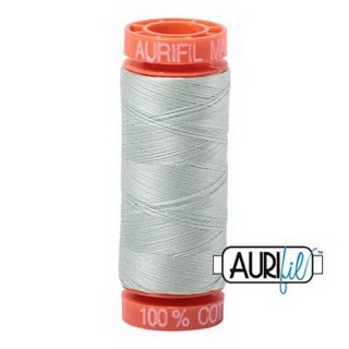 Aurifil Cotton Mako 50wt 200m Pack of 10 PLATINUM