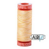 Aurifil Cotton Mako Vari 50wt 200m Pack of 10 LEMONS MONTEROSSO