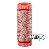 Aurifil Cotton Mako Vari 50wt 200m Pack of 10 RUST