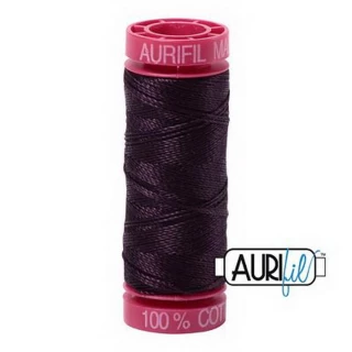 Aurifil Mako 12wt 55yd Aubergine