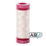 Aurifil Mako 12wt 55yd Chalk