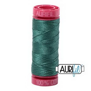 Aurifil Mako 12wt 55yd Turf Green