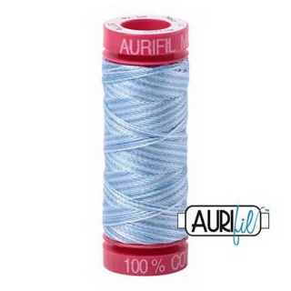 Aurifil Mako 12wt Var 55yd Stonewashed Denim