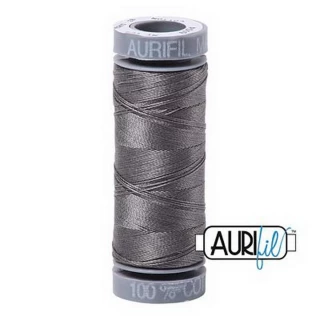 Aurifil Mako Cotton 28wt 110 yds GREY SMOKE