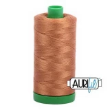 Aurifil Cotton Mako Thread 40wt 1000m Box of 6 LIGHT CINNAMON