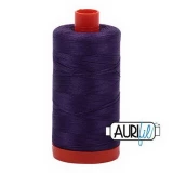 Aurifil Cotton Mako Thread 50wt 1300m Box of 6 DARK VIOLET