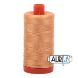 Aurifil Cotton Mako Thread 50wt 1300m Box of 6 GOLDEN HONEY