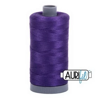 Aurifil Cotton Mako Thread 28wt 820yd 6ct DARK VIOLET