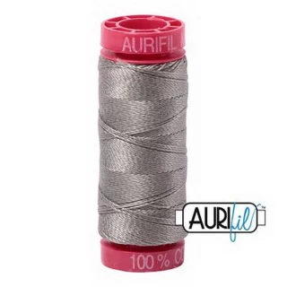 Aurifil Mako 12wt 55yd Earl Gray