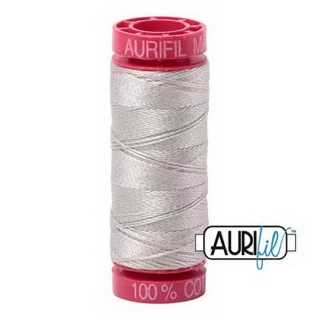 Aurifil Mako 12wt 55yd Moonshine