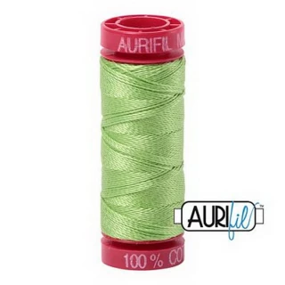 Aurifil Mako 12wt 55yd Shining Green