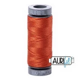 Aurifil Mako Cotton 28wt 110 yds RUSTY ORANGE