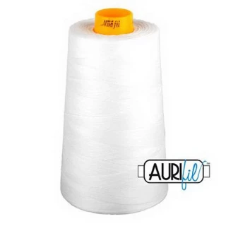 Aurifil 40wt 3-ply Cones 3,280yd White