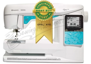 Husqvarna Viking Opal 670 Sewing Machine