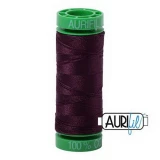 Cotton Mako 40wt 150m 10ct VERY DARK EGGPLANT BOX10