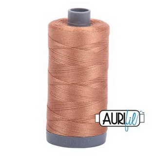 Cotton Mako Thread 28wt 820yd 6ct LIGHT CHESTNUT BOX06