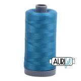 Cotton Mako Thread 28wt 820yd 6ct MEDIUM TEAL BOX06