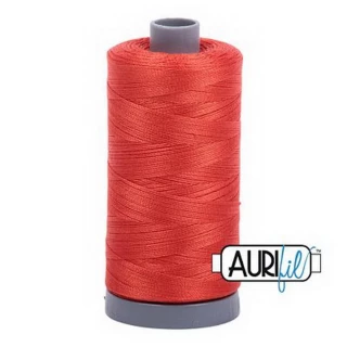 Cotton Mako Thread 28wt 820yd 6ct RED ORANGE BOX06