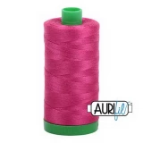 Cotton Mako Thread 40wt 1000m 6ct RED PLUM BOX06