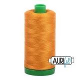 Cotton Mako Thread 40wt 1000m 6ct YELLOW ORANGE BOX06