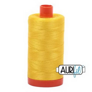 Cotton Mako Thread 50wt 1300m 6ct CANARY BOX06