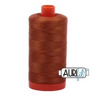 Cotton Mako Thread 50wt 1300m 6ct CINNAMON BOX06