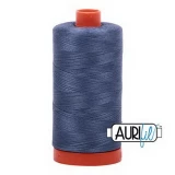 Cotton Mako Thread 50wt 1300m 6ct GRAY BLUE BOX06