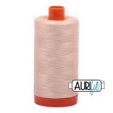 Cotton Mako Thread 50wt 1300m 6ct PALE FLESH BOX06